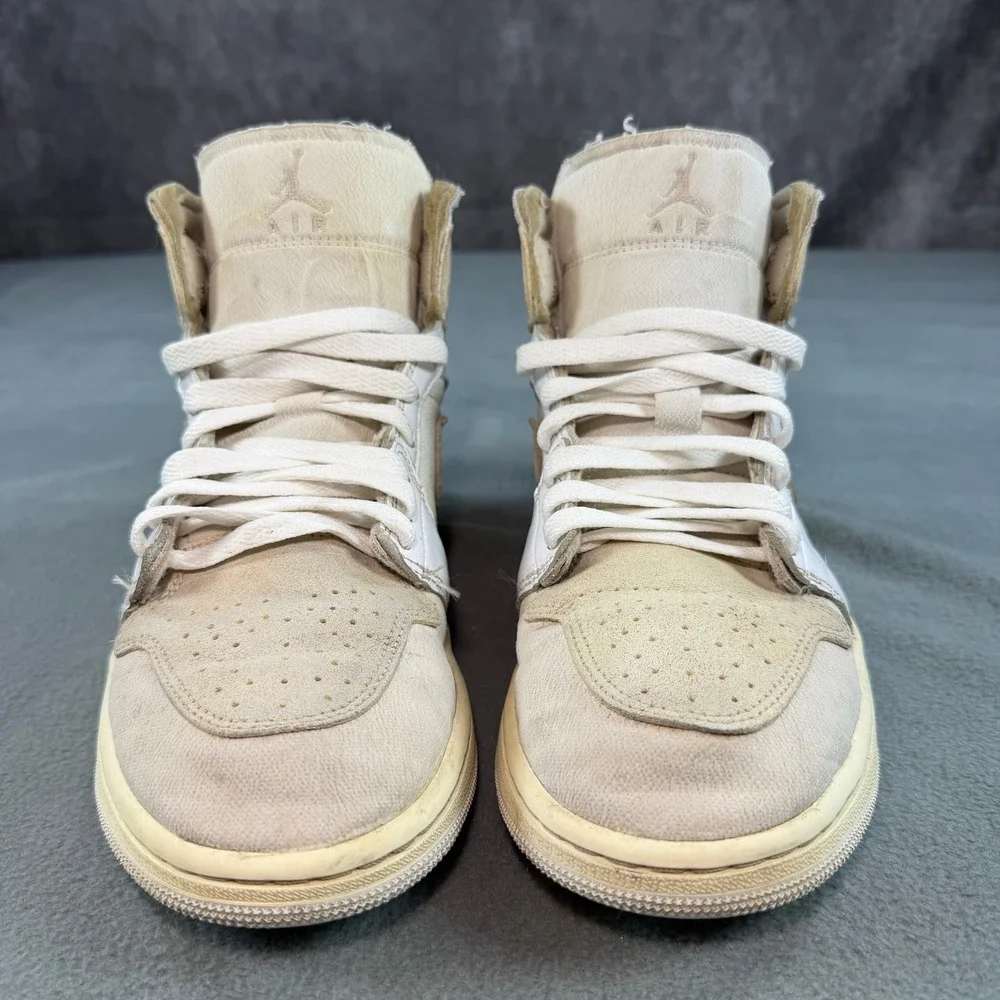 Nike Jordan 1 Mid SE Craft Inside Out White Grey Sail DM9652-120 Mens‎ 9.5